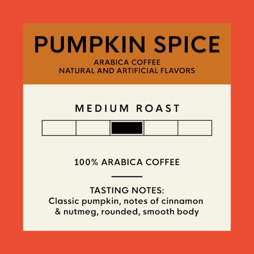 Image of Limited Edition Pumpkin Spice San Francisco Bay K-Cup Compatible Coffee Pods (36 Ct), Flavored Medium Roast, Commercially Compostable Single-Serve Coffee Pods