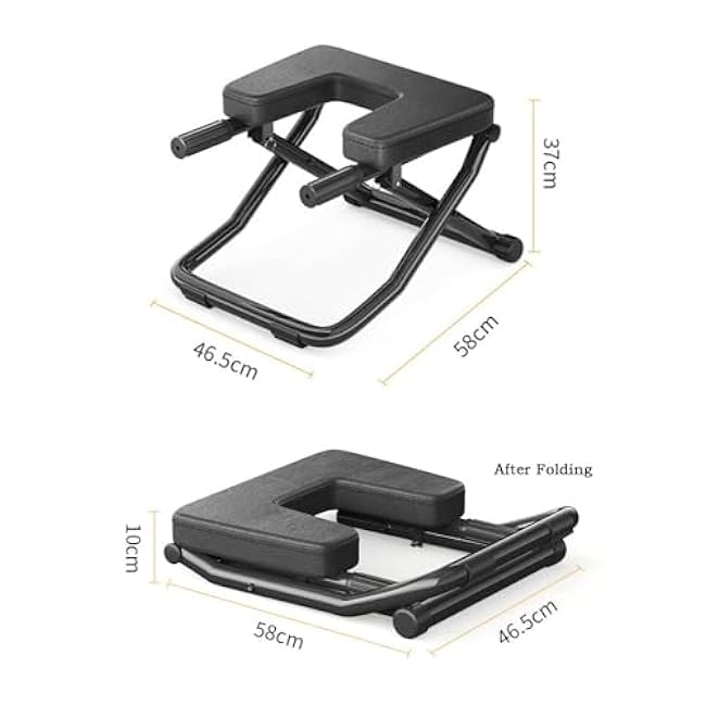 Inversion Table Inverted Bench Yoga Inverted Handstand Machine Fitness Equipment Hanging Artifact Inverted Device Spinal Decompression