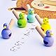 CCHAMP 10 x mehrfarbige Kinder-Holzpfeifen für Gastgeschenke, Vogelpfeife, Spielzeug für Kinder, Holzpfeifen, Party-Horn-Gebläse, Geräuschmacher, Kinder-Partytütenfüller