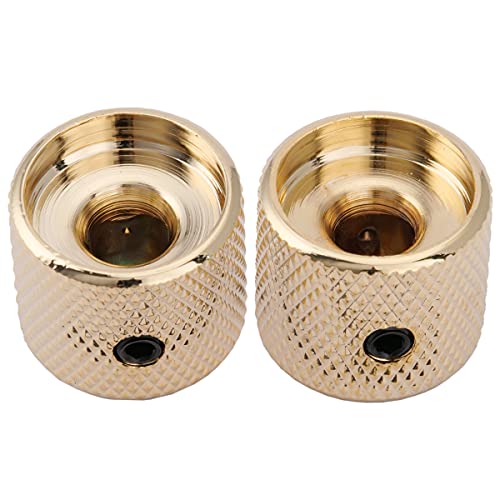Musiclily Pro 6mm Abalone Top Knobs Aço Dome com Parafuso para Telecaster Guitarra e Baixo Precision