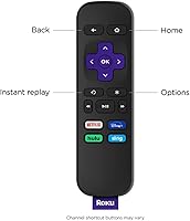 Vista 4 de Roku Premiere Streaming Media Player HD/4K/HDR Simple Remote and Premium HDMI Cable, Black & Bundle Swanky Cables HDMI Cable, 3920R