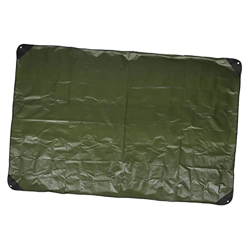 GOOHOCHY Emergency Blanket Portable Survival Warm Blanket Thicken Picnic Mat Green 150x210cm