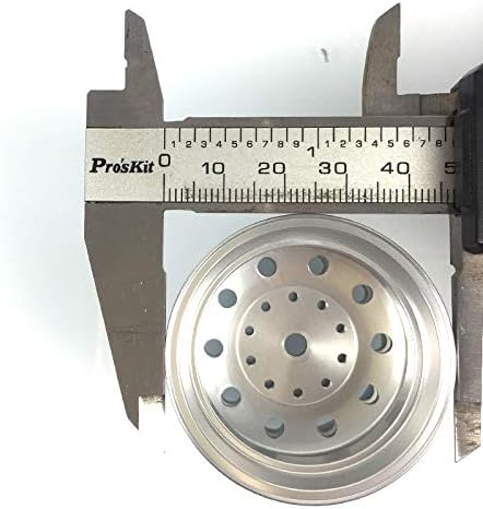 TOUCAN RC HOBBY Lesu Rear Wheels Metal Hub for Model 1/14 Rc Trailer Tractor Truck Tmy DIY