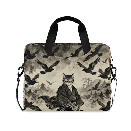 Funda para portátil con asa y correa 15.6 pulg miniatura 1
