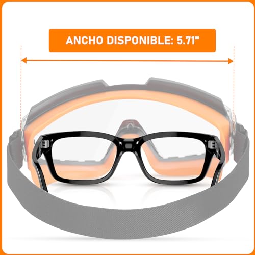Mejores review On-line Gafas de seguridad transparentes comprados en linea. 8 Imagen adicional