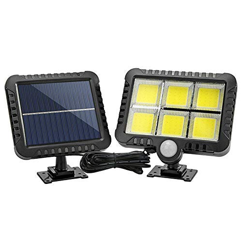 Lampy solarne Lampa słoneczna Czujnik ruchu Zasilana energią słoneczną lampa ogrodowa Wodoodporne oświetlenie zewnętrzne IP65 Dekoracyjna kinkiet Światło z czujnikiem podczerwieni
