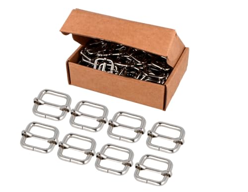 Boucle VELOX 20 mm nickel pour remplacer une attache plastique cassée