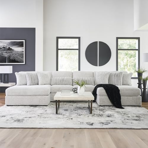 Image of Signature Design by Ashley Modular Sectional Couch with Chaise
