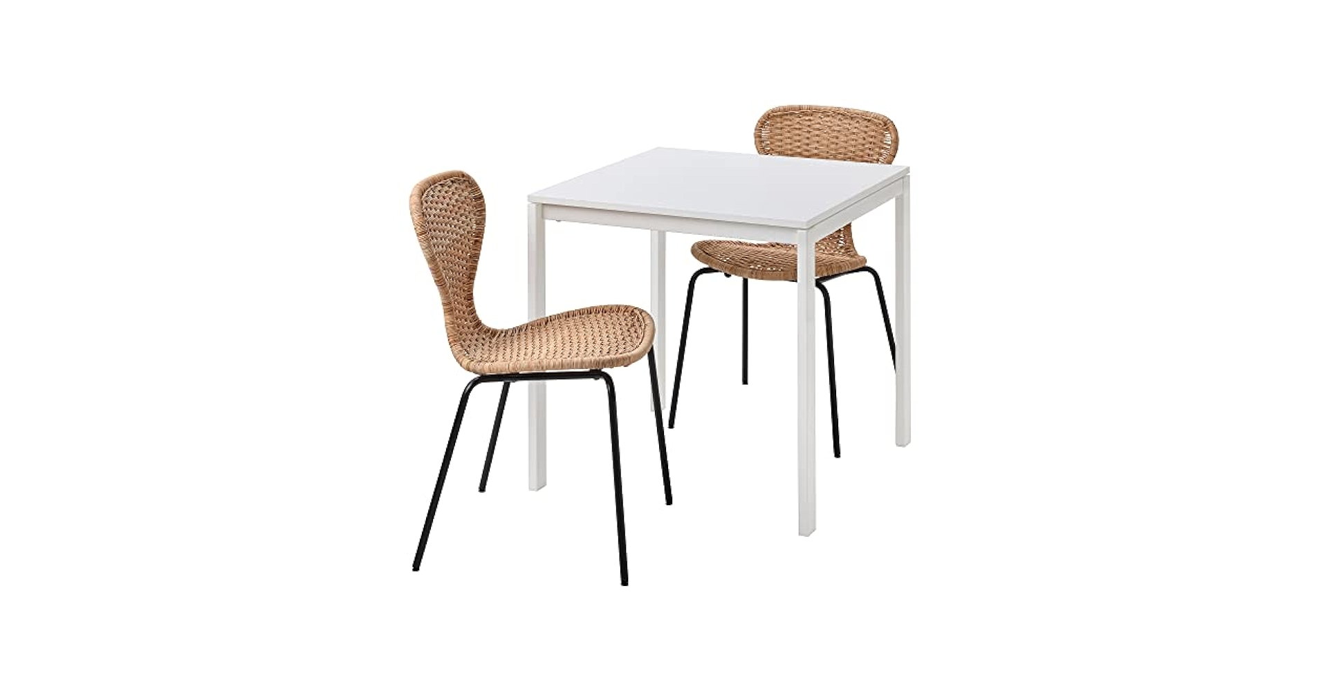 Amazon｜IKEA MELLTORP/ÄLVSTAテーブルと椅子2脚、75x75cm