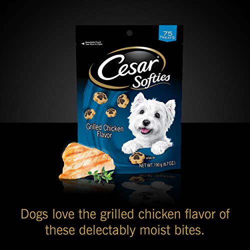 CESAR SOFTIES Chewy Small Dog Treats Grilled Chicken Flavor, 6.7 Ounce (Pack of 8) - Image 5