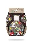 Petit Lulu Größe 1 PUL Überhose (2-6 kg) | Klett | Newborn Windelüberhose | Baby Windelhose | Waschbar & Wasserdicht | Stoffwindeln für Neugeborene | Hergestellt in EU (Ladybugs Fair)