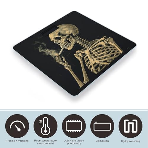 Báscula digital para baño con vidrio templado 400lb miniatura 3