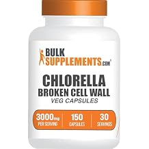 Chlorella Capsules - Broken Cell Wall, Chlorella Supplement - Superfood Supplement, Vegan & Gluten Free, 5 Capsules per Serving, 150 Count Pack of 1