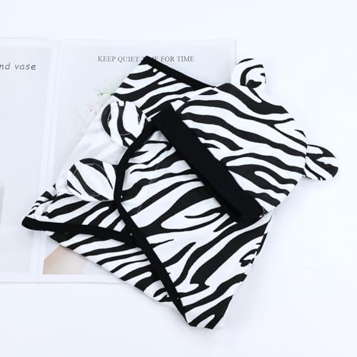 Image of Cinaci 2 Pieces Adjustable Soft Cotton Baby Swaddle Sleep Sacks Hats Newborn Nursery Caps Beanies Bonnets Swaddle Blanket Wraps for Baby Girls Boys Infants Newborns (2PCS S14)