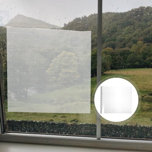 Película adhesiva para ventana de vidrio esmerilado 100x45 cm miniatura 4