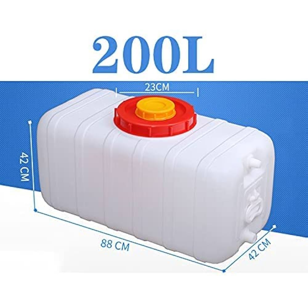 200L プラスチック貯水タンク Amazon.co.jp: プラスチックバケツ 200Lフランジドラム