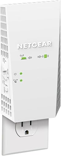 NETGEAR Extensor de rango de malla WiFi (EX6250) - Cubre hasta 1,500 pies cuadrados y 25 dispositivos con amplificador y repetidor de señal