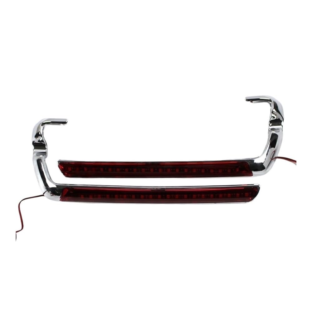 Posteriore Stop Freno Segnale Fanale LED Moto Bisaccia Side Maker Indicatore Luminoso Per Per Touring Per Road King FLHR FLHT FLTR FLHX 14-19 Fanale Posteriore