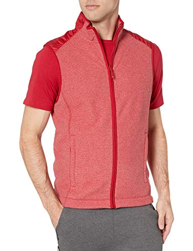 Cutter & Buck Men's Spark Systems Cedar Park Full-Zip Performance Fleece Vest
