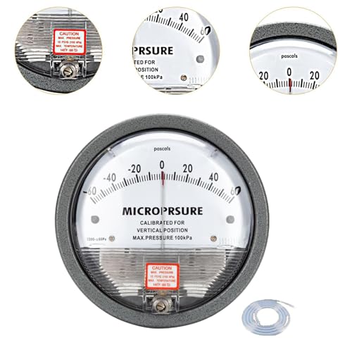 Manomètre différentiel de pression micro manomètre 60pa mesure vide d'air