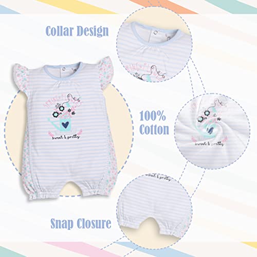 Image of BABY GO 100% Cotton Romper /Summer clothes /Creeper /new born /infant wear /for baby Girls
