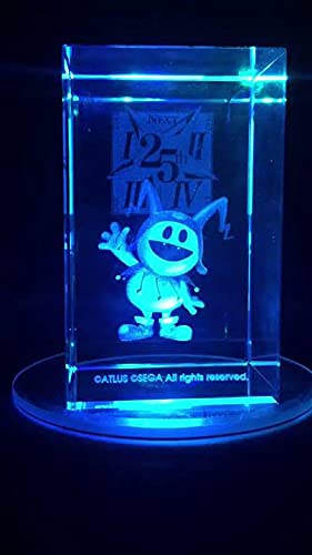 ジャックフロスト 3Dクリスタル ebten限定 25周年記念 未使用新品 ebten限定 25周年記念 真・女神転生 ジャックフロスト 3Dクリ