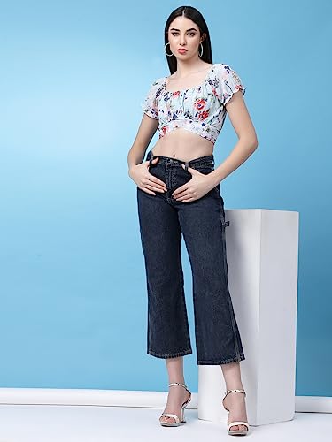 Image of OOMPH! Women's Floral Relaxed Fit Top