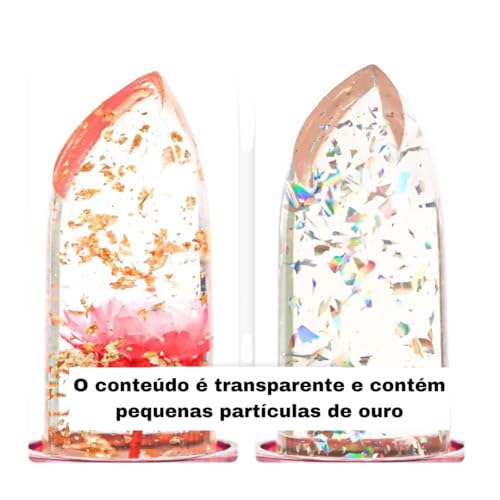 Batom Flor Transparente Mágico Lipbalm Hidratante