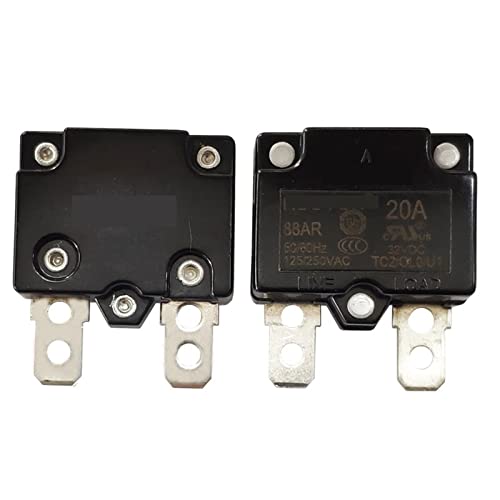 Disyuntor 15A MOBYAT 88ar interruptor automático contra sobrecarga de voltaje 2 piezas