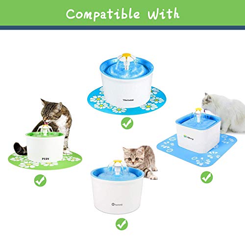 Rarloner Cat Fountain Filters,8 Pack Pet Fountain Filters for 1.6L Cat Water Fountain Filling with Activated Carbon,Pet… - Image 5