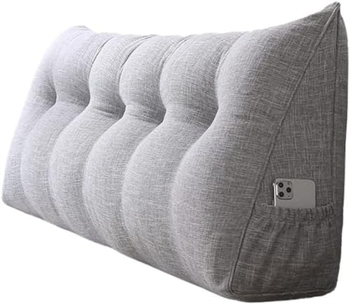 Coussin de repos triangulaire pour lire confortablement au lit