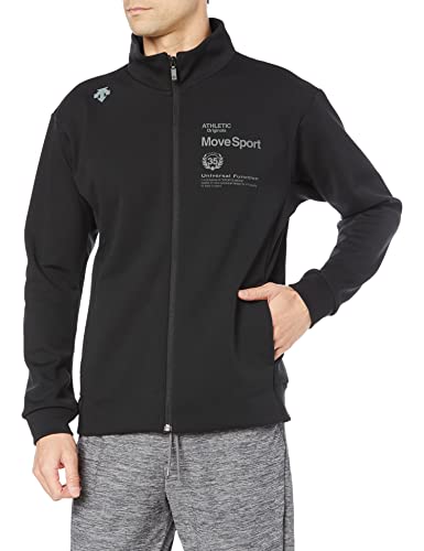 スウェット スタンドジャケット ハリコシ ストレッチ MOVESPORT トレーニング メンズ DMMTJF21 BK O