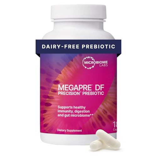 Microbiome Labs MegaPre DF - Dairy-Free Prebiotic Fiber Supplement -
