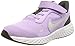 Nike Revolution 5, Scarpe da Ginnastica, Lilac/Metallic Silver-Dk Smoke Grey, 19.5 EU