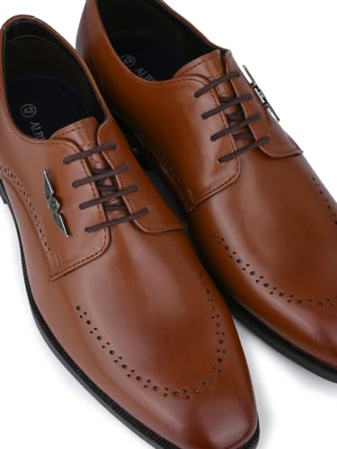 Image of ALBERTO TORRESI Hungary Series 607 Branded Sole Formal Shoes