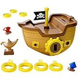 Juguetes barcos pirata buceo piscina para niños | Juego buscar y chapotear...
