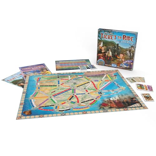 Ticket to Ride Iberia + South Korea Expansión miniatura 4