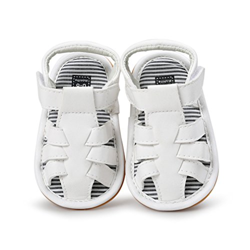 Baby Boys Girls Sandals Rubber Sole Outdoor First Walker Toddler Girls Boys Summer Shoes
