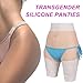 HMWBFGYM Realistic Silicone Fake Vagina Panty Hiding Gaff Boxer Briefs Underwear Hip Shaper Pad Crossdressing Apparel,Ivory,M