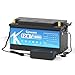 KEPWORTH 100Ah LiFePO4 Battery 12V Lithium Batteries Group 49, Built-In 100A BMS with Low-Temp Protection,4000+ Deep Cycle, for RV, Boat, Solar System, Trolling Motors etc.
