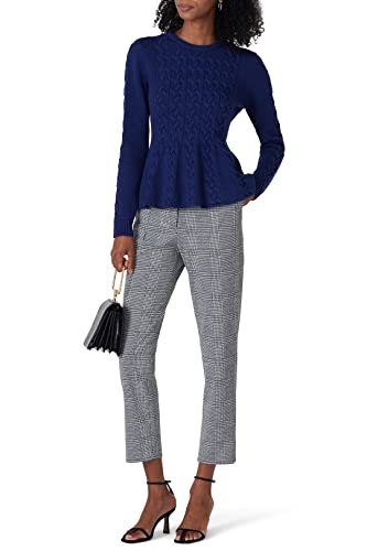 Rent The Runway Pre-Loved Blue Peplum Sweater