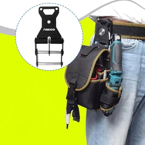 Hebilla de Cinturón de Herramientas Sdlnklm para Trabajos de Construcción 5