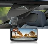 Fitcamx Used 4K Dash Cam Suitable for Ford Ranger 2024 2025 XL XLT Lariat Raptor (HD2-D4400), OEM Look, UHD 2160P Video, Built-in WiFi & APP, Loop Recording, Gravity Sensor, Plug & Play, NO SD Card