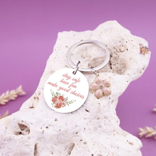 Sweet 16 Gifts For Girls 18th Birthday Keychain 18th Birthday Gifts For Girls Gift For 16 17 Year Old Girl Drive Safe Keychain4