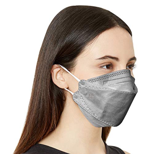 Image of Unisex FFP2 / N95 Japanese Willow Breathable and Disposable Mask with TML Ultra Breathe (Grey) - Pack of 20