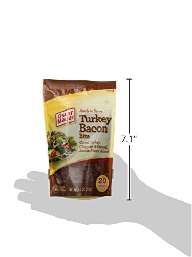 Oscar Mayer Real Turkey Bacon Bits (4 oz Bag, 1 cup)