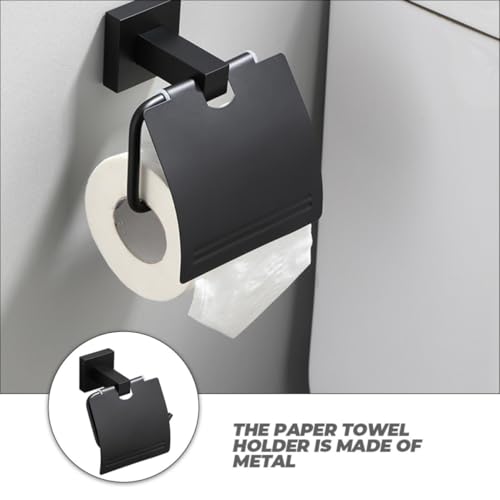 Portarrollos de papel higiénico diseño nórdico SECFOU minimalista 4