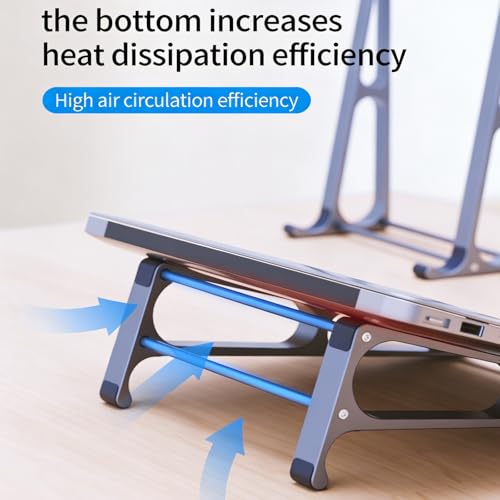 Soporte Vertical para Laptop Plegable de Aluminio miniatura 7