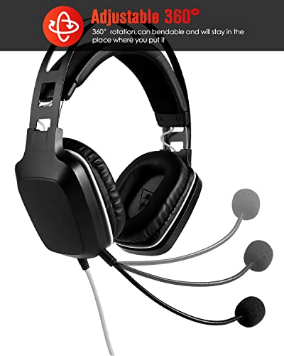 Akke Replacement Game Mic Compatible For Razer Electra V2 3.5Mm Jack Detachable Microphone Boom Noise Cancelling Compatible For Razer Electra V2 Gaming Headsets #TOP2