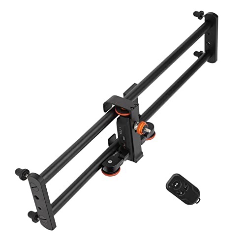 Tbest Slide Rail, YELANGU Camera Video Track Dolly Motorized Electric Slider Dolly pour Smart Phone Camera